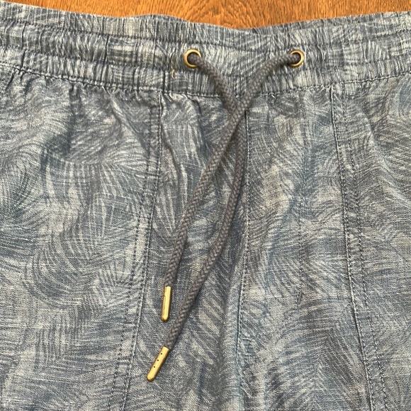 Mens Goodfellow & Co. Blue on Blue Palm Leaf design. Med. 34 waist. 7.5” inseam. - Picture 2 of 4
